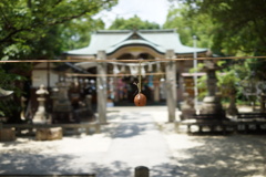 ちりちりーん　風鈴の音　が美しい鈴の宮神社