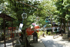 ちりちりーん　風鈴の音　が美しい鈴の宮神社