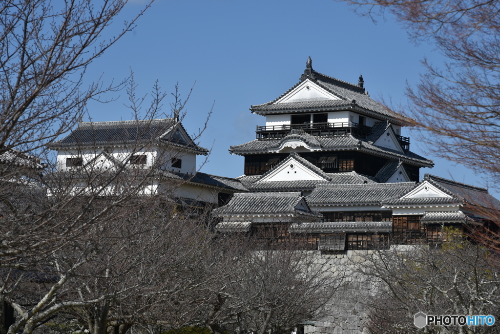 春が待ち遠しい松山城