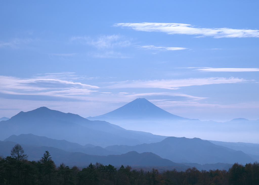 山の風景