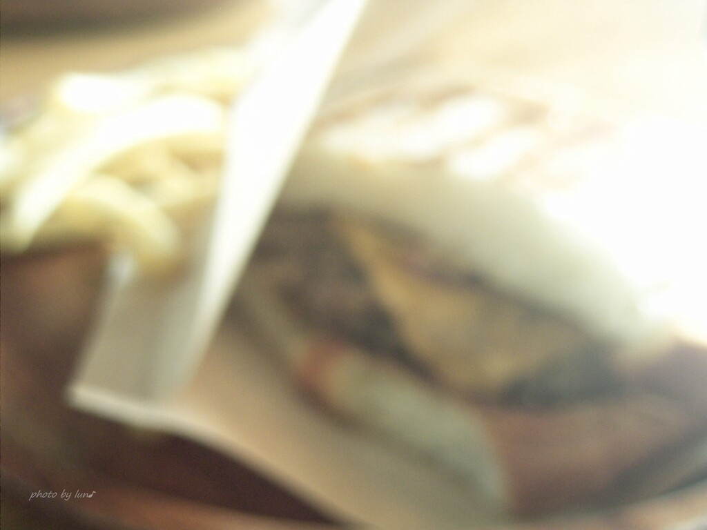 チーズバーガーサンド