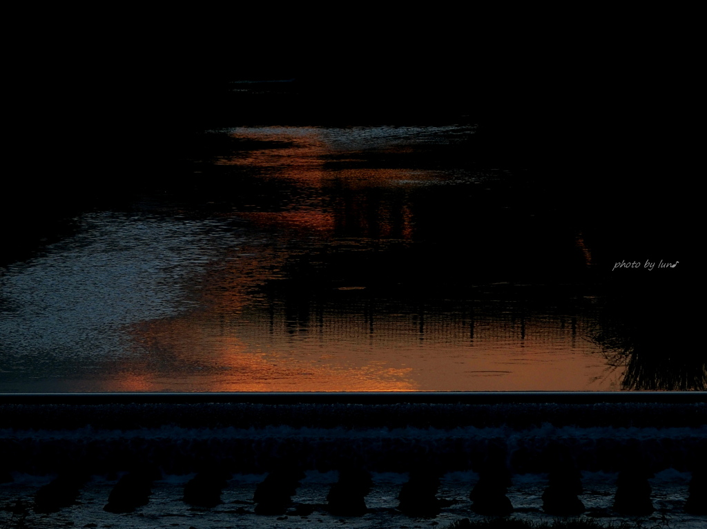 夕暮れ時はさびしそう