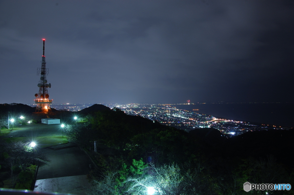 湘南平からの江の島