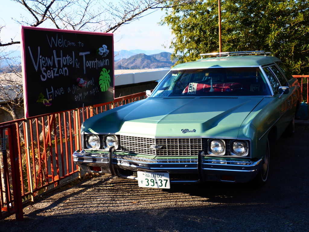 レトロな車