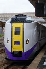スーパー北斗　洞爺駅にて