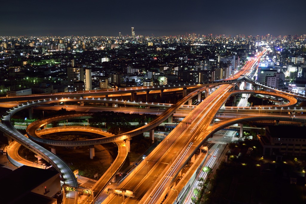 大阪の夜景