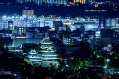 日本の夜景100選No.38 城山公園