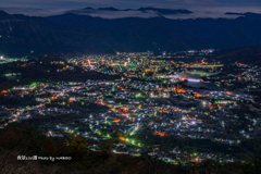 日本の夜景100選No.42 美の山公園