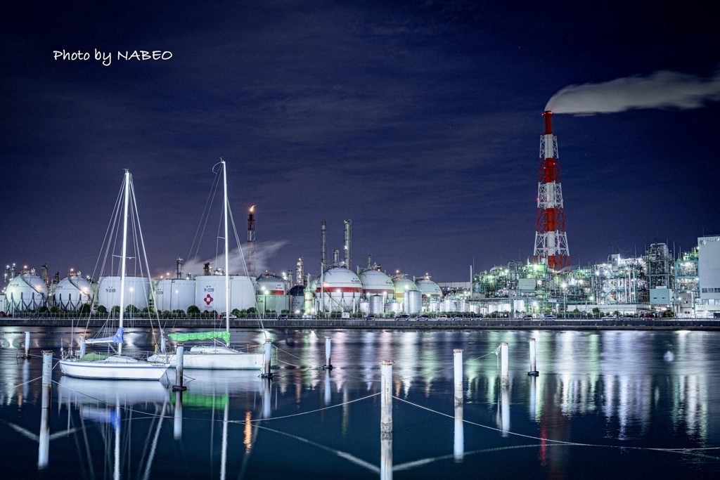 四日市工場夜景②