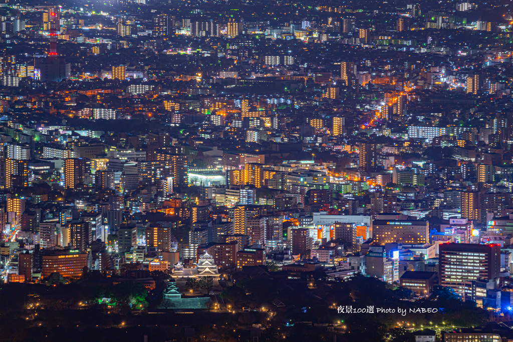 日本の夜景100選No.48 金峰山