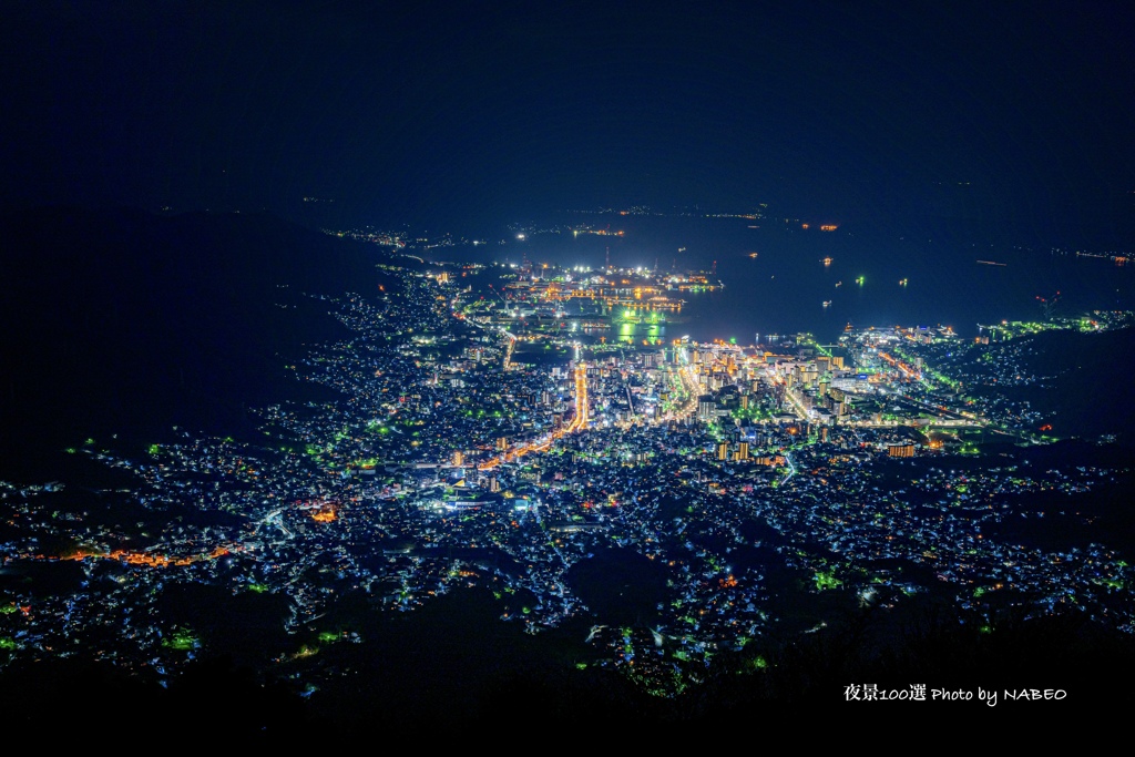 日本の夜景100選No.56 灰ヶ峰