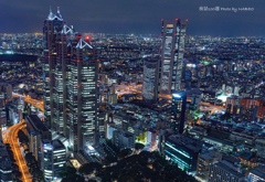 夜景100選No.2 東京都庁北展望室