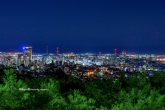 日本の夜景100選No.35 卯辰山望湖台