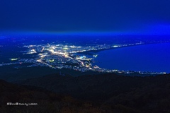 夜景100選No.5 釜臥山