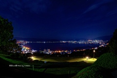 日本の夜景100選No.39 立石公園