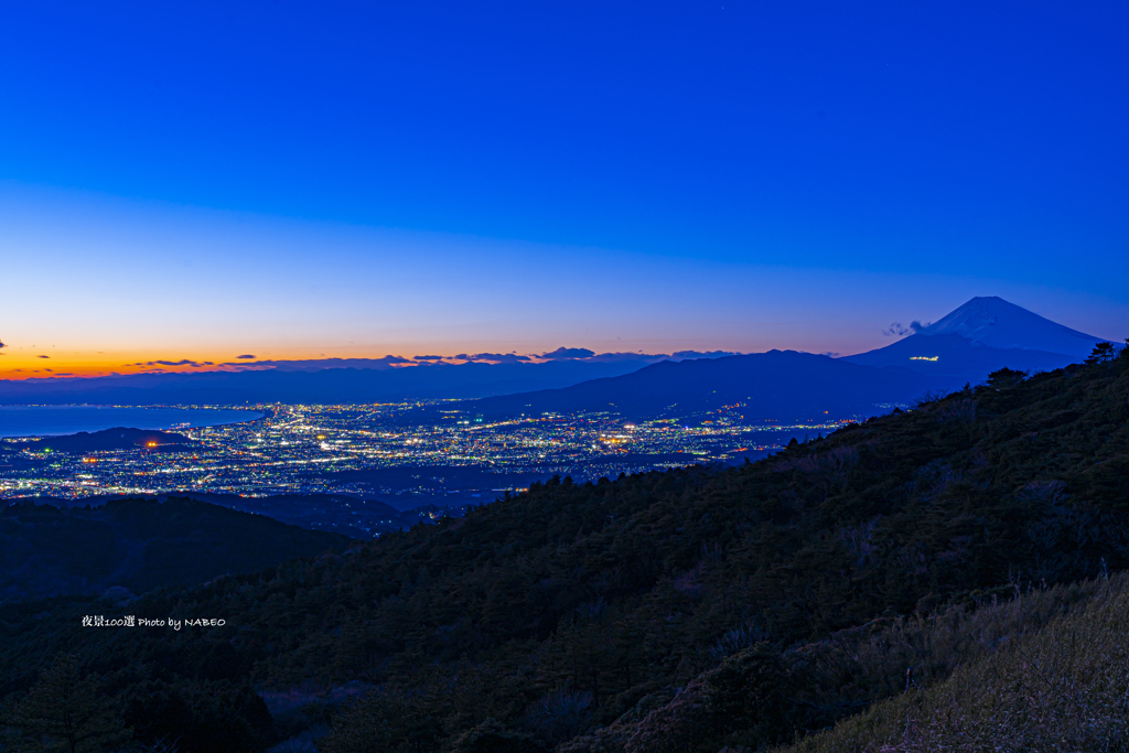 日本の夜景100選No.24 伊豆スカイライン