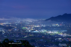 日本の夜景100選No.34 村国山