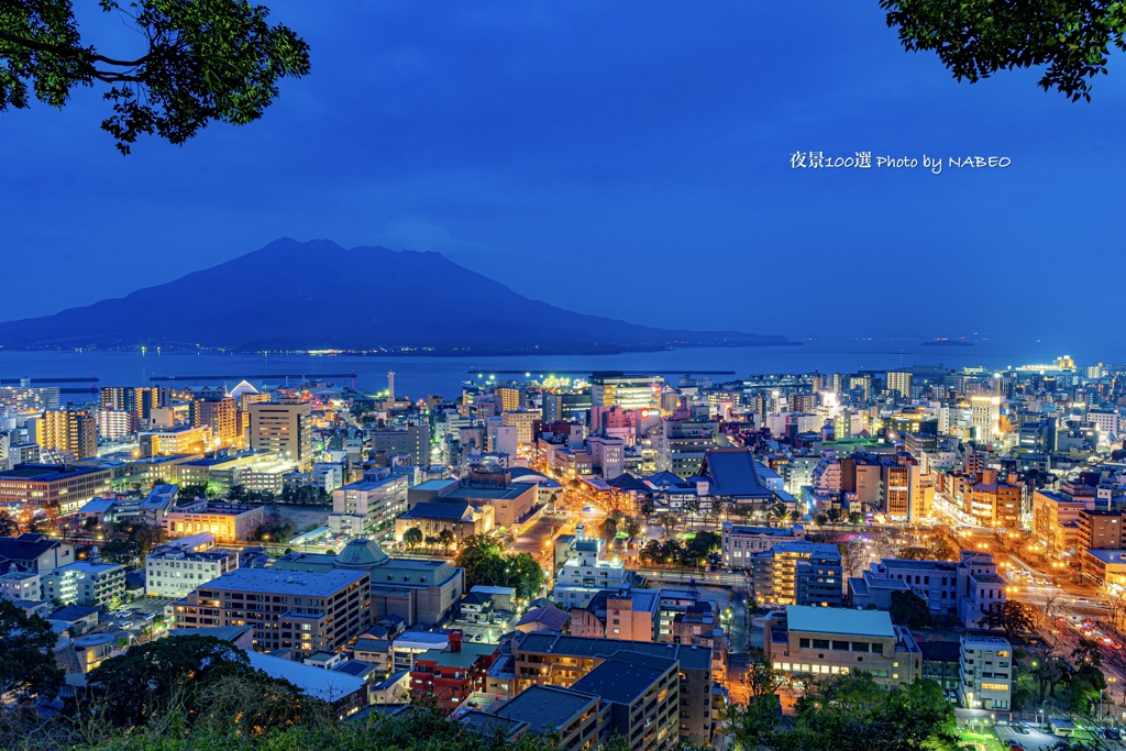 日本の夜景100選No.63 城山展望台