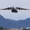 岐阜2025 C-2の機動飛行
