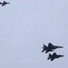 小松基地 F-35A新配備 １/3機 出迎え