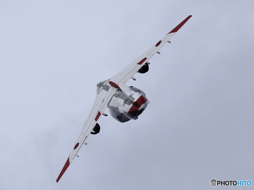 岐阜2025 C-2の機動飛行
