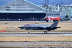 小松基地 F-35A新配備 2/3機 到着