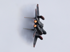 岐阜2025 スペマ F-15 機動飛行