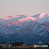 散策 夕陽に浮かぶ朝日岳