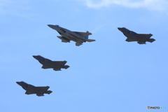 小松予行 20250930 CT-303 ４機編隊