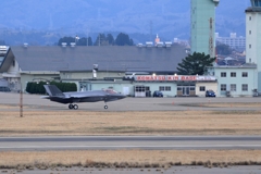 小松基地 F-35A新配備 3/3機 歓迎放水無し