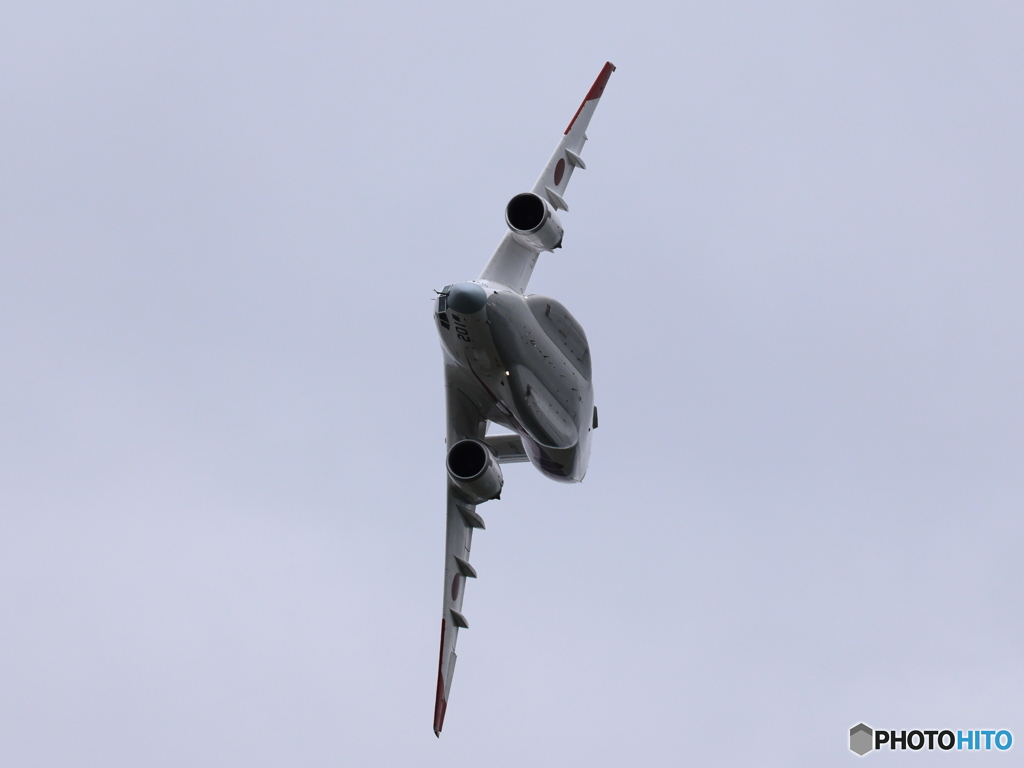 岐阜2025 C-2の機動飛行