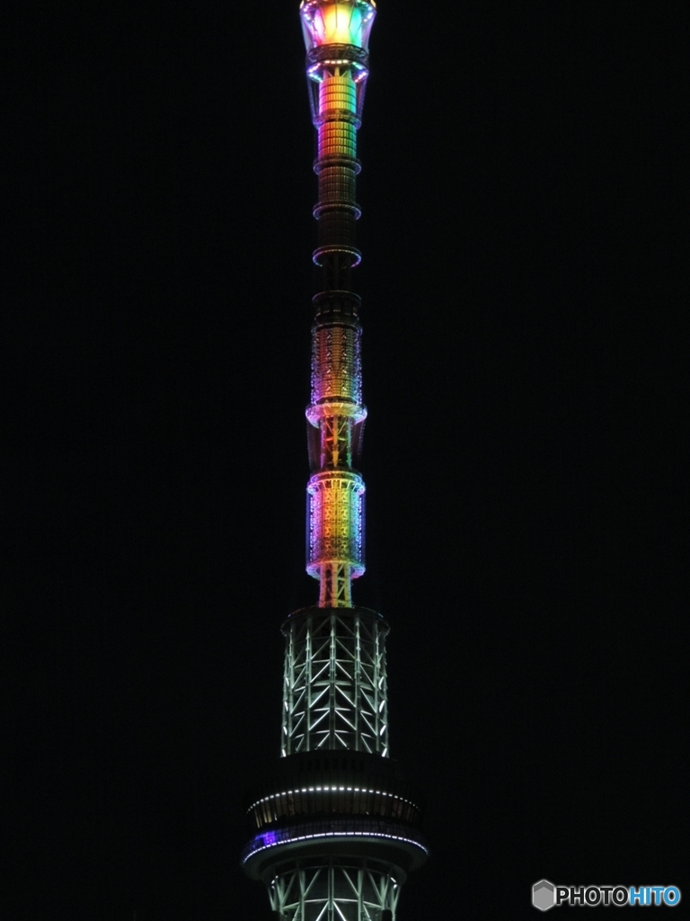虹のツリー