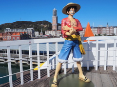 Luffyが西の海にいる