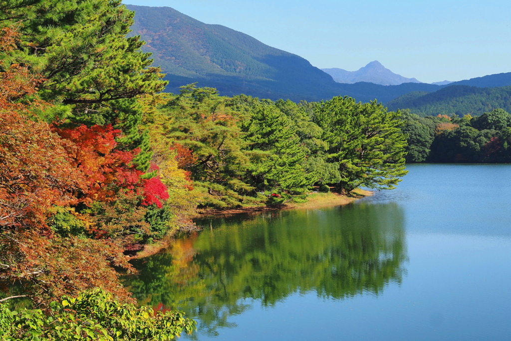 野岳湖の秋～１