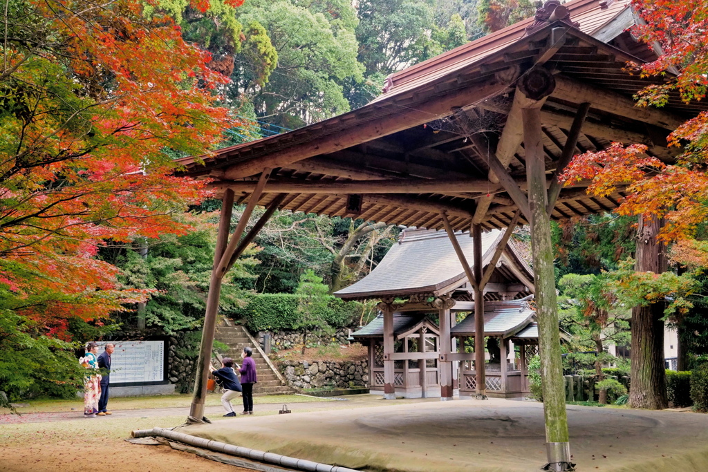 神社の土俵