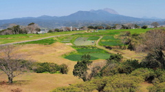 原城跡と普賢岳