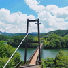 吊り橋夏景色