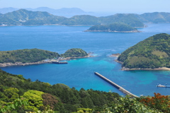 五島久賀島折紙展望台にて～２