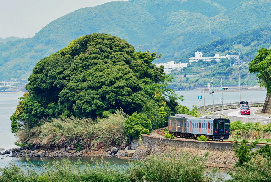 湾岸を走る（松原～千綿駅間）