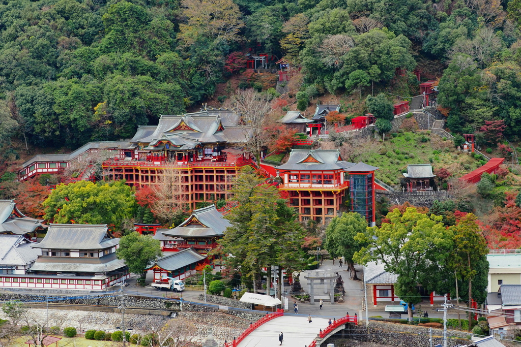祐徳稲荷神社遠景
