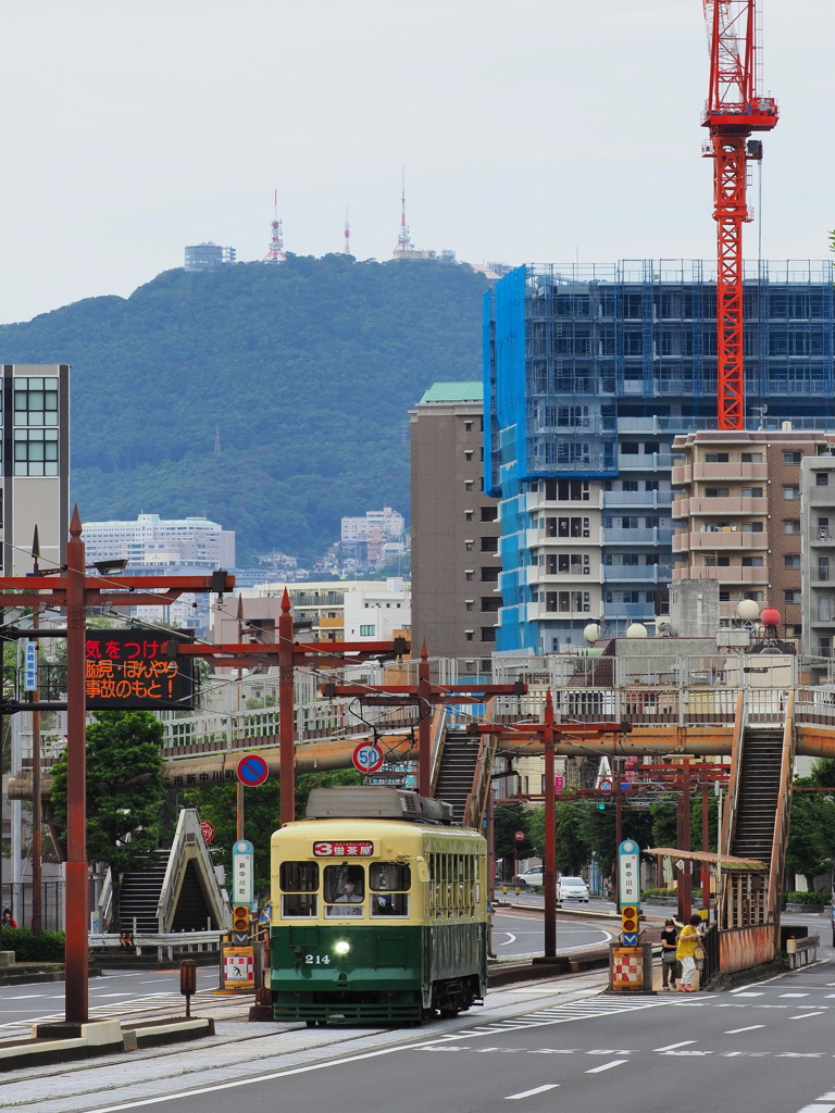 路面電車の走る街～３