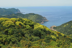 五島久賀島折紙展望台にて～１