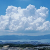 沸き立つ入道雲