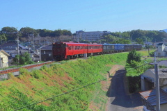肥薩線三特急の連結