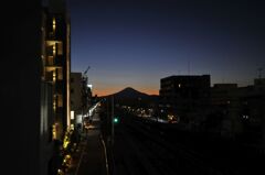夕景の富士_DSC8619