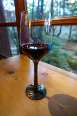 九谷焼のワイングラス