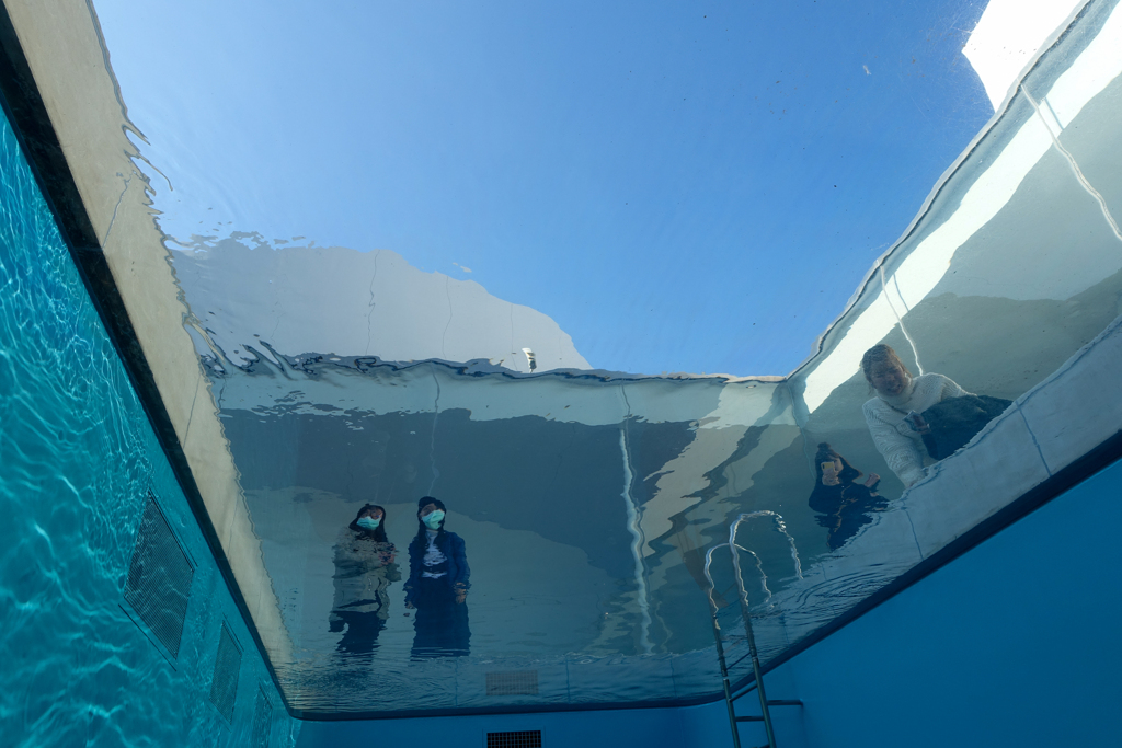 金沢　２１世紀美術館にて