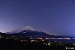 山中湖の富士山２