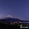 山中湖の富士山２