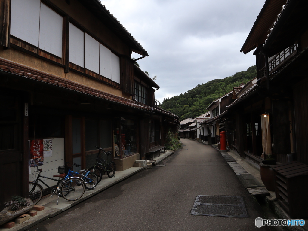 大森銀山の町並み
